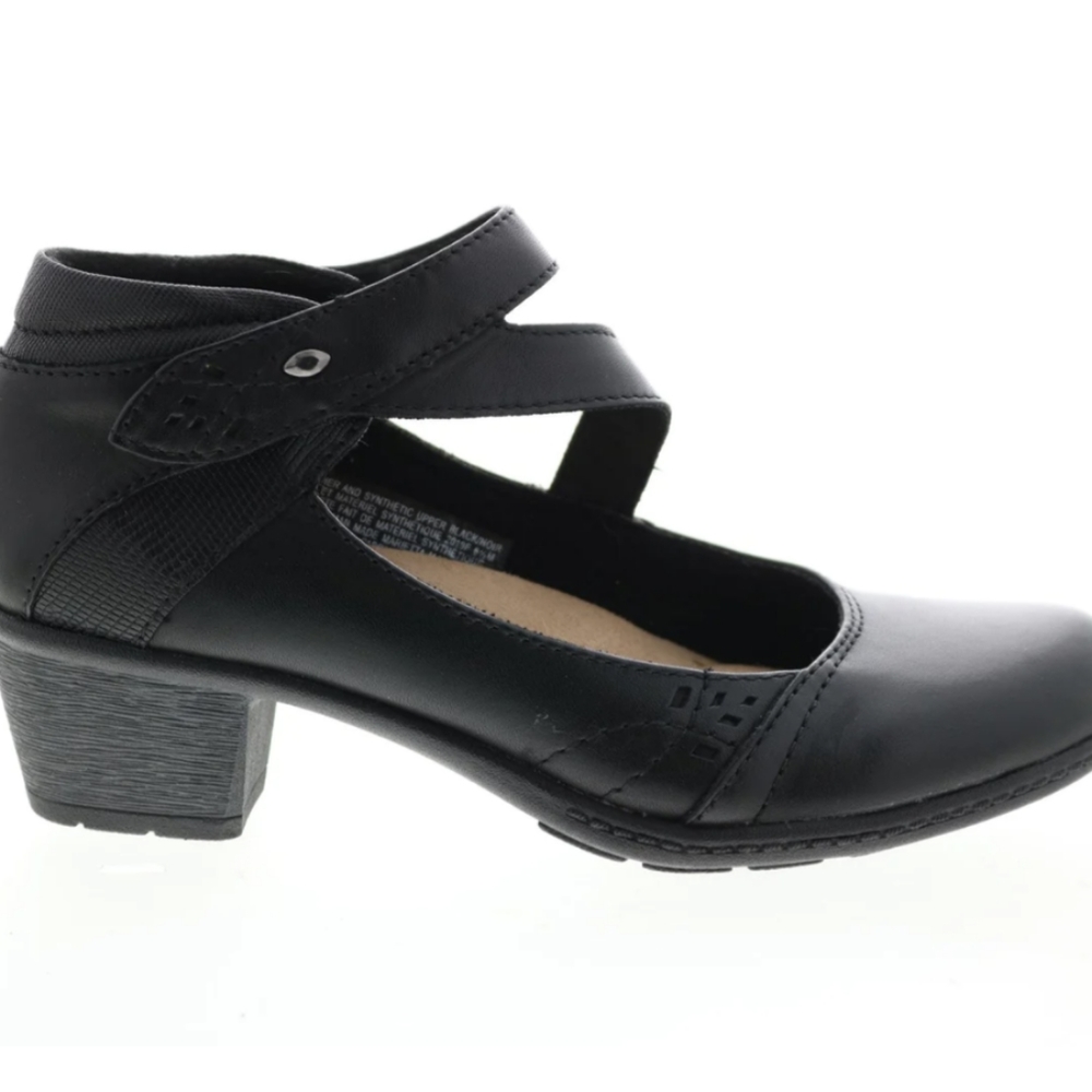 Earth Origins Marietta Mackenzie Womens Black Leather Ankle & Booties Bo…
